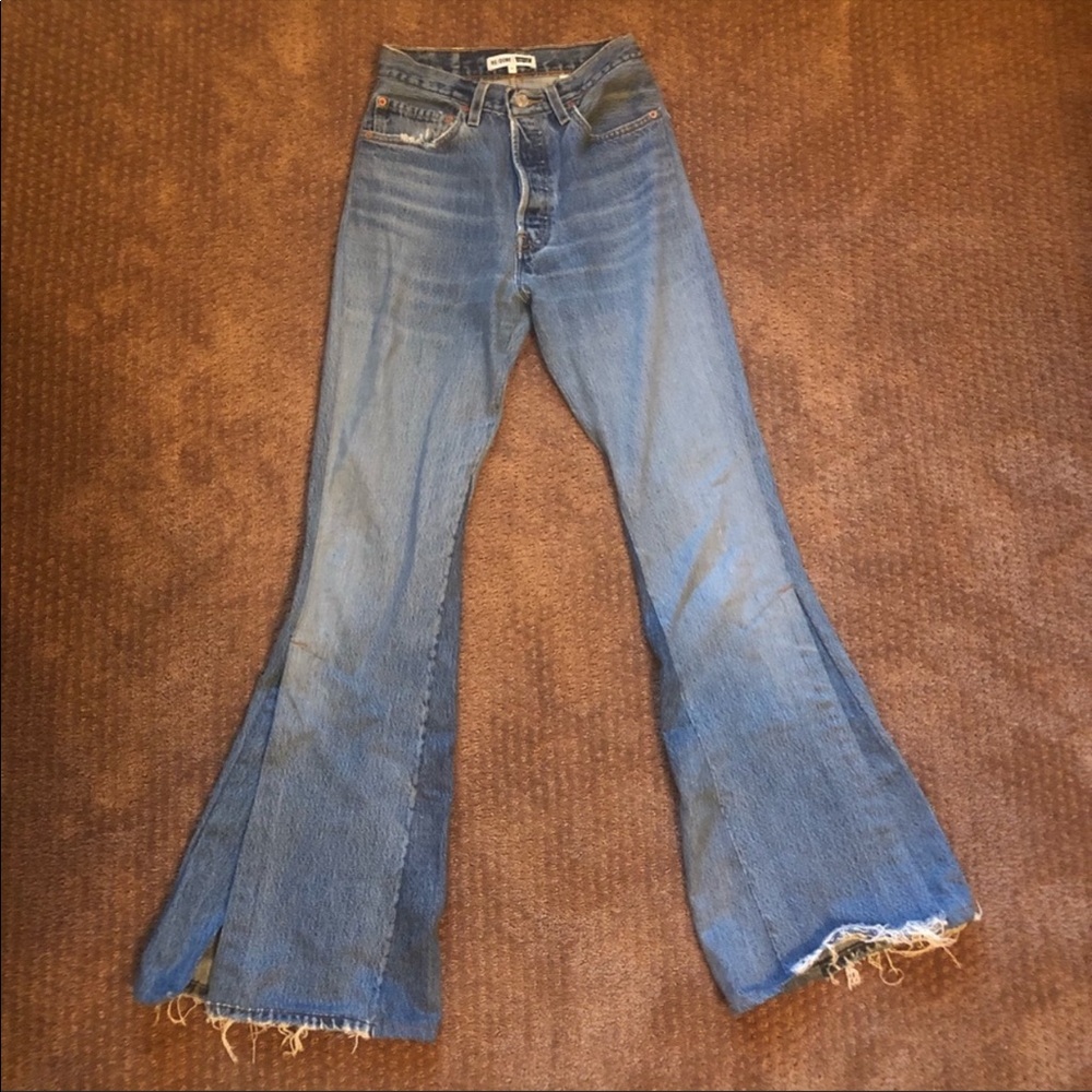 Re/Done Levi’s Flares 24 - Picture 2 of 4